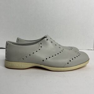 Biion Golf Men's Water Gray Rubber Spikeless Oxford Loafer SZ 12